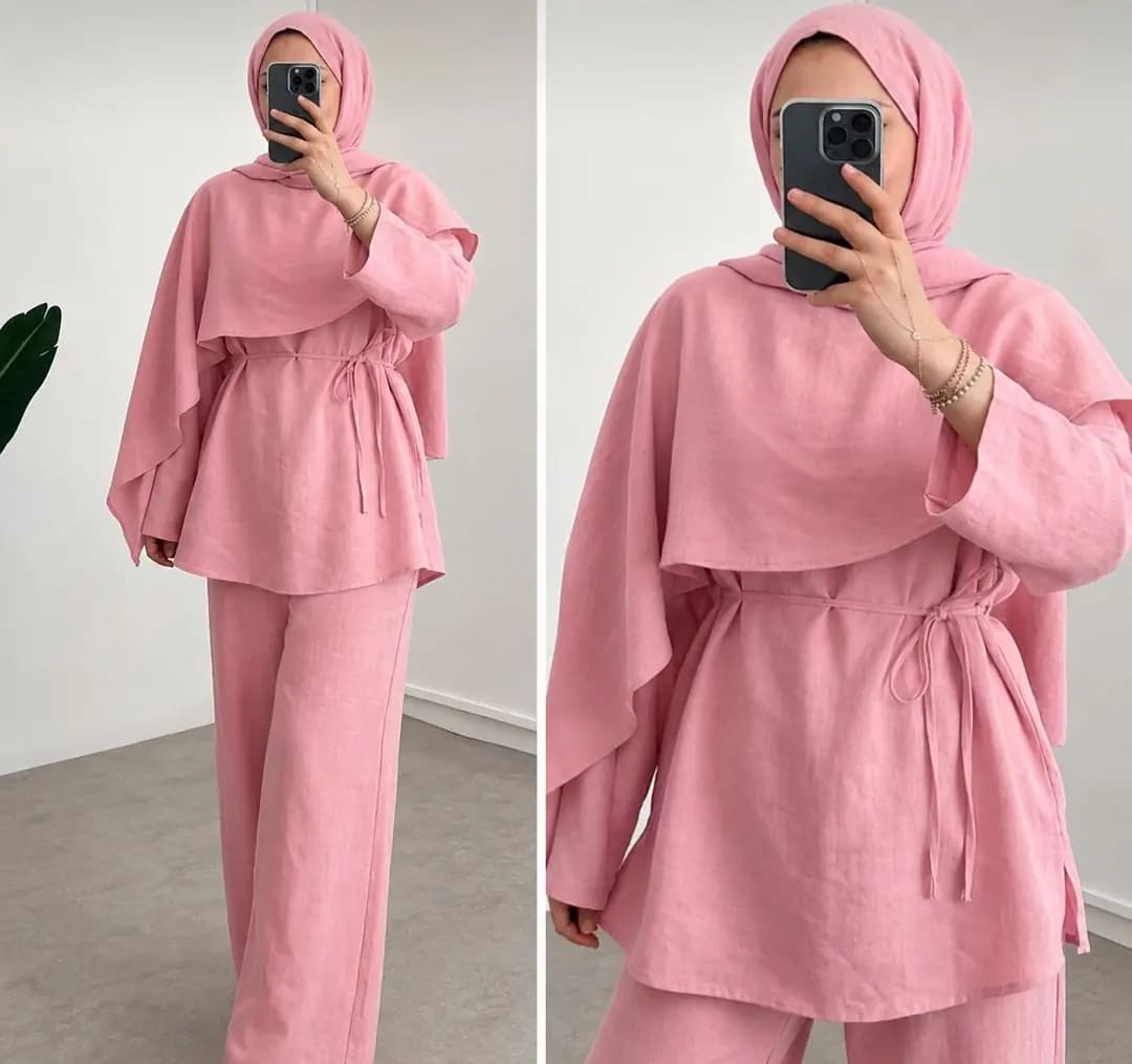 ŞAL Yaka Pembe Takım